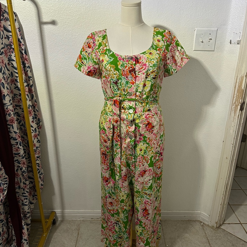 Coldwater Creek Multicolor Floral Dress